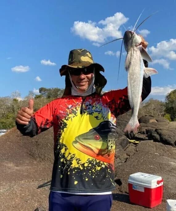 Camiseta de Pesca - Ref 039