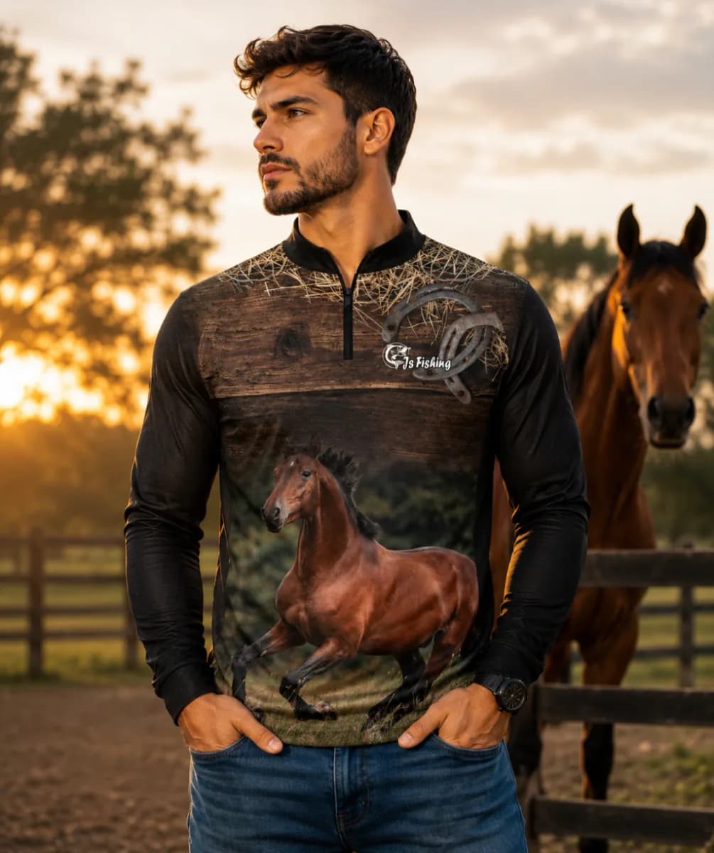 Camiseta Agro com Proteção Solar UV50+ - Ref 025