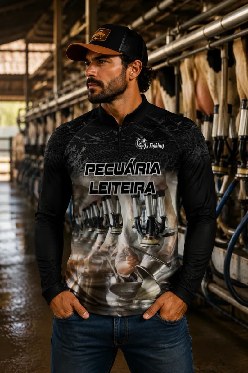 Camiseta Agro com Proteção Solar UV50+ - Ref 013