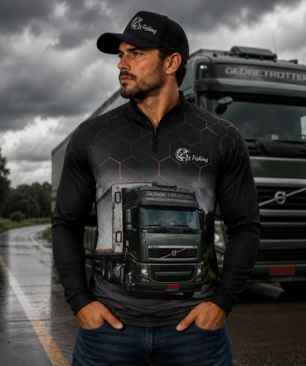 Camiseta Agro com Proteção Solar UV50+ - Ref 040