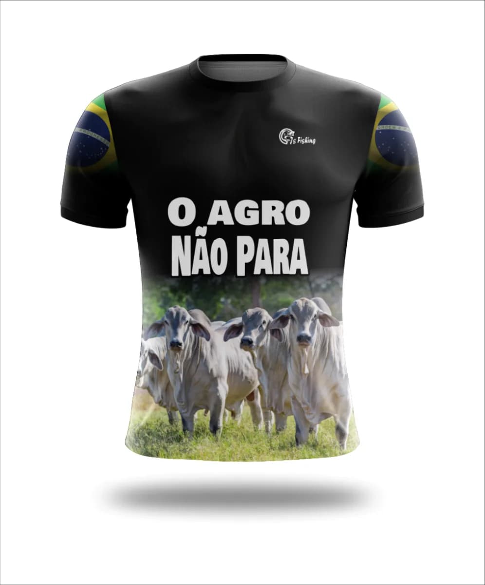CAMISETA AGRO manga curta - Ref 004