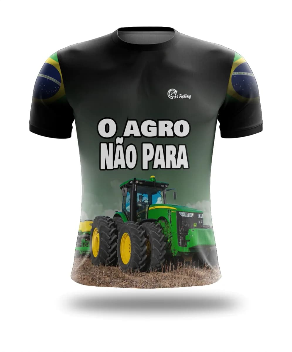 CAMISETA AGRO manga curta - Ref 002