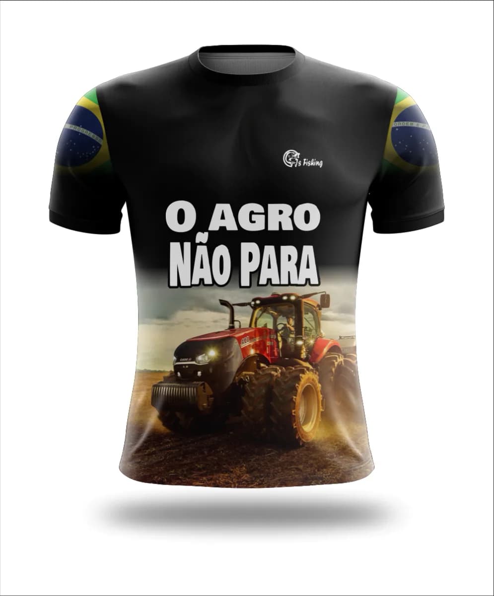 CAMISETA AGRO manga curta - Ref 001
