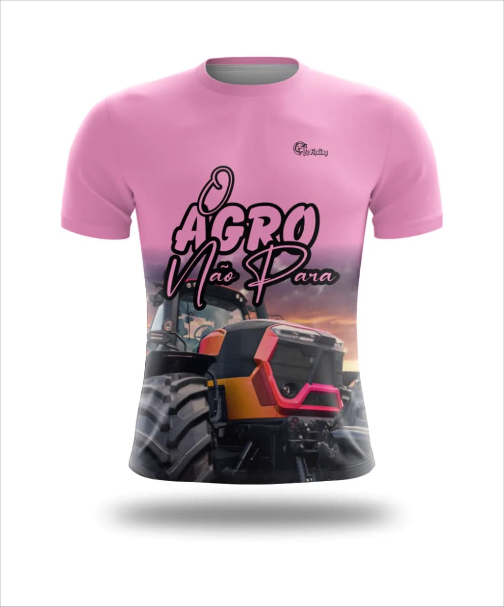CAMISETA AGRO manga curta - Ref MG026B