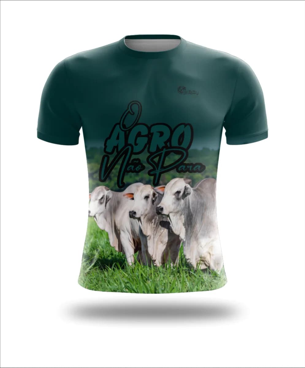 CAMISETA AGRO manga curta - Ref MG055B