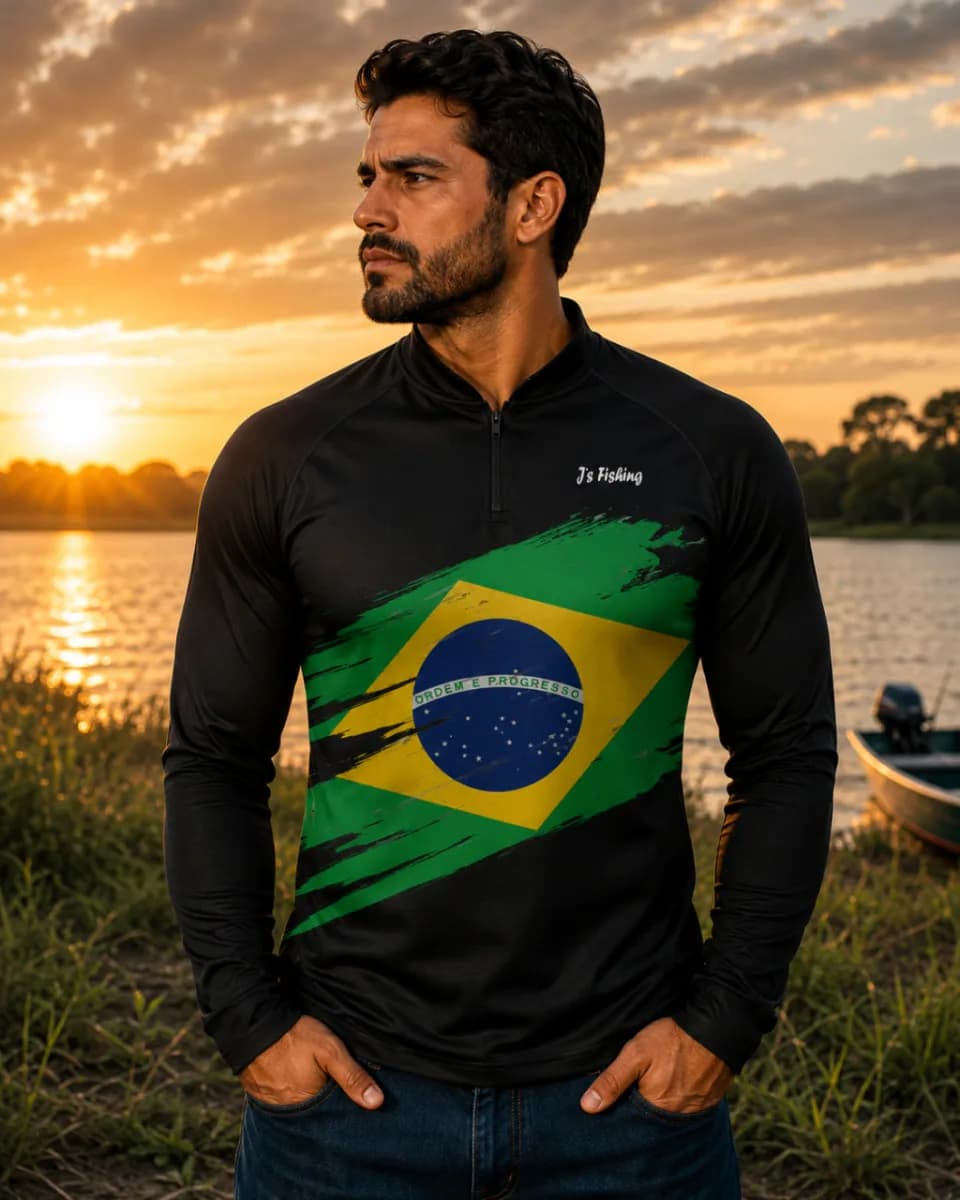 Camiseta Agro com Proteção Solar UV50+ - Ref 068