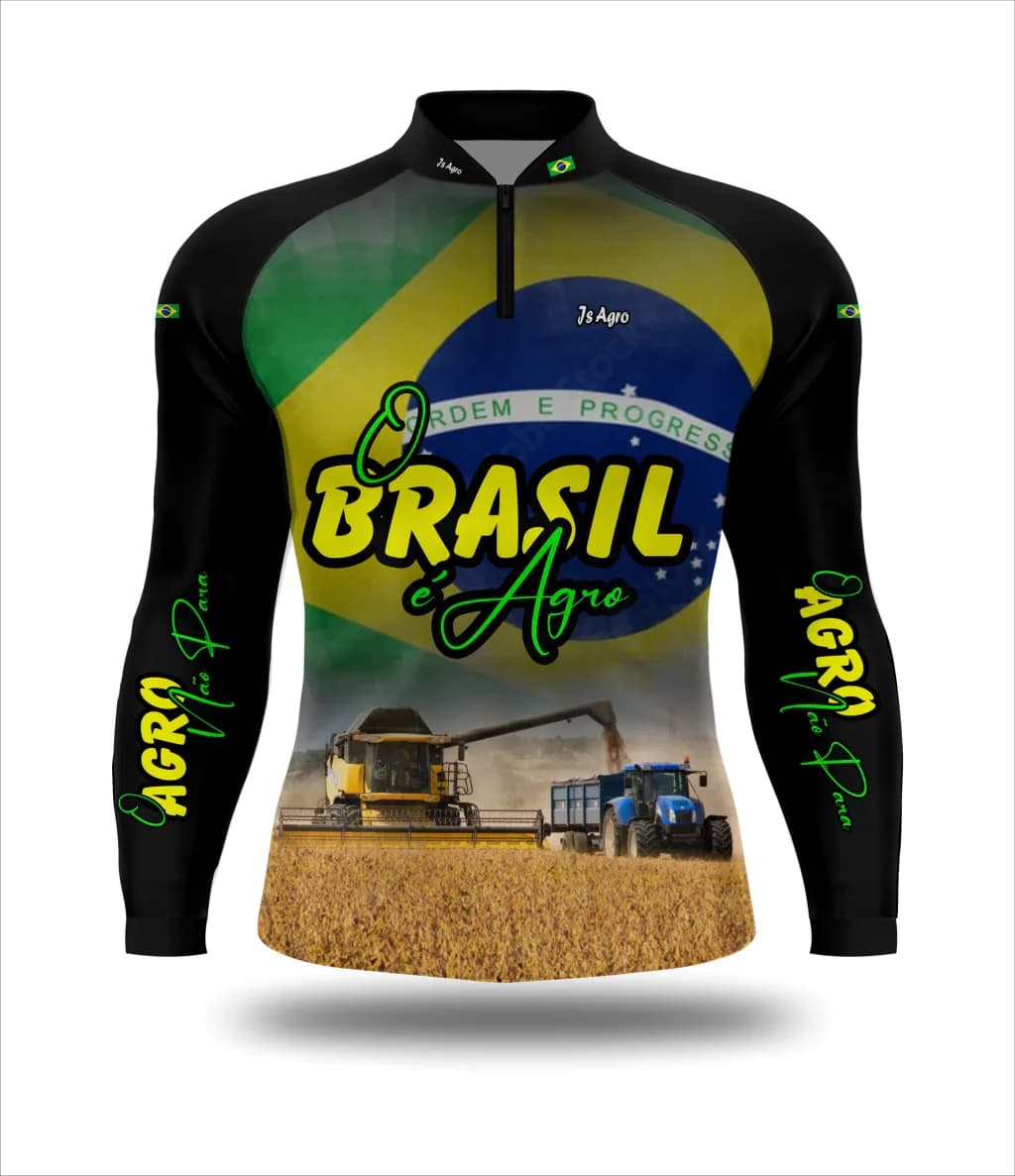 Camiseta Brasil Agro - Ref 079