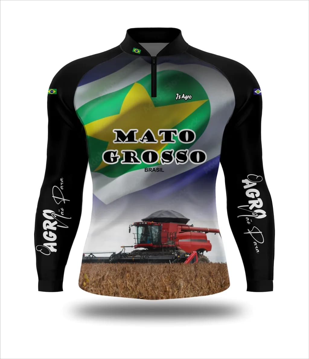 Camiseta Agro Mato Grosso - Ref 071