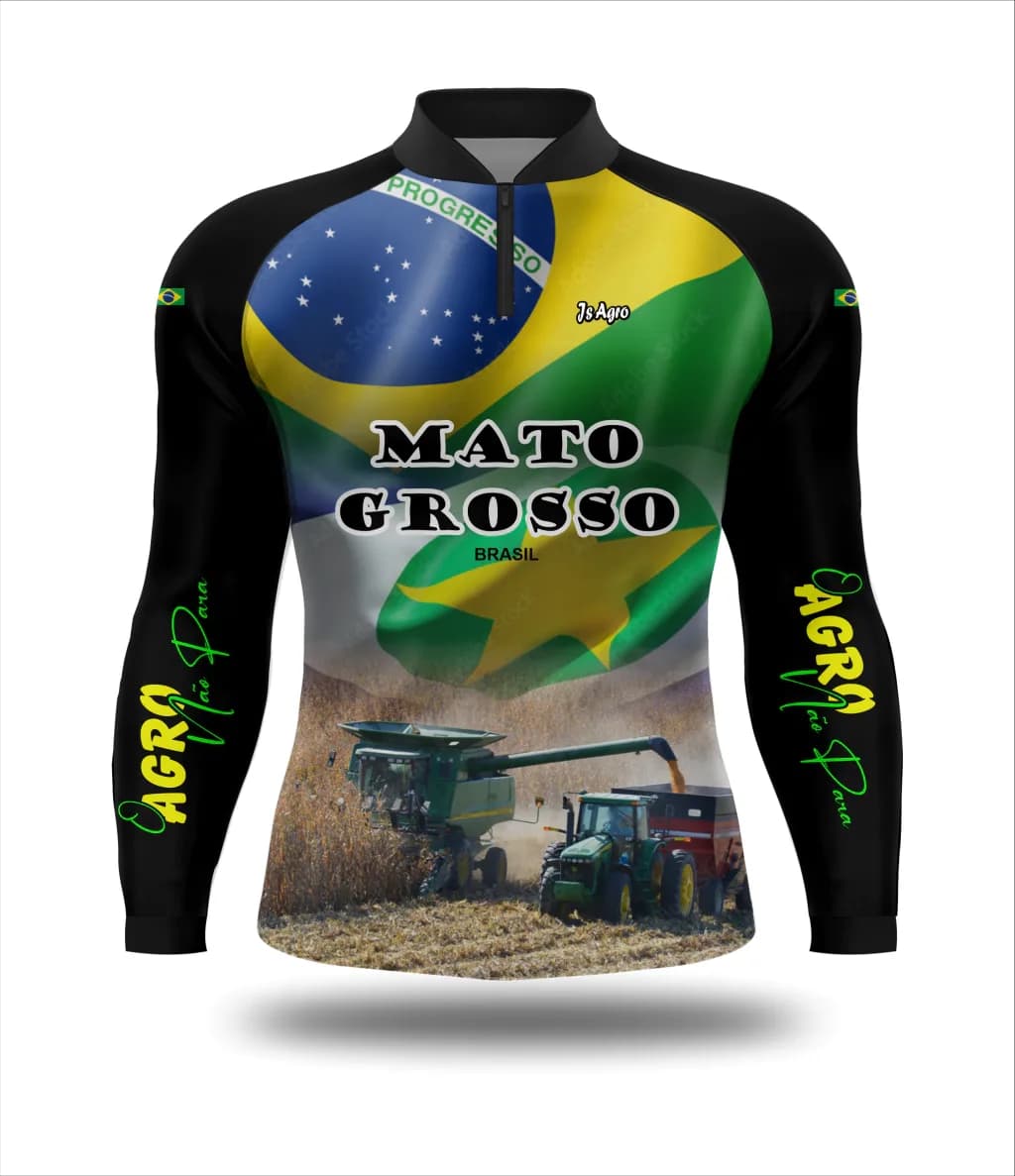 Camiseta Agro Mato Grosso - Ref 083