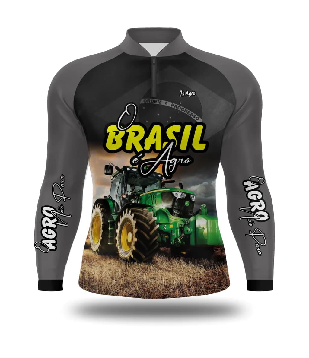 Camiseta O Brasil é Agro - Ref 0103