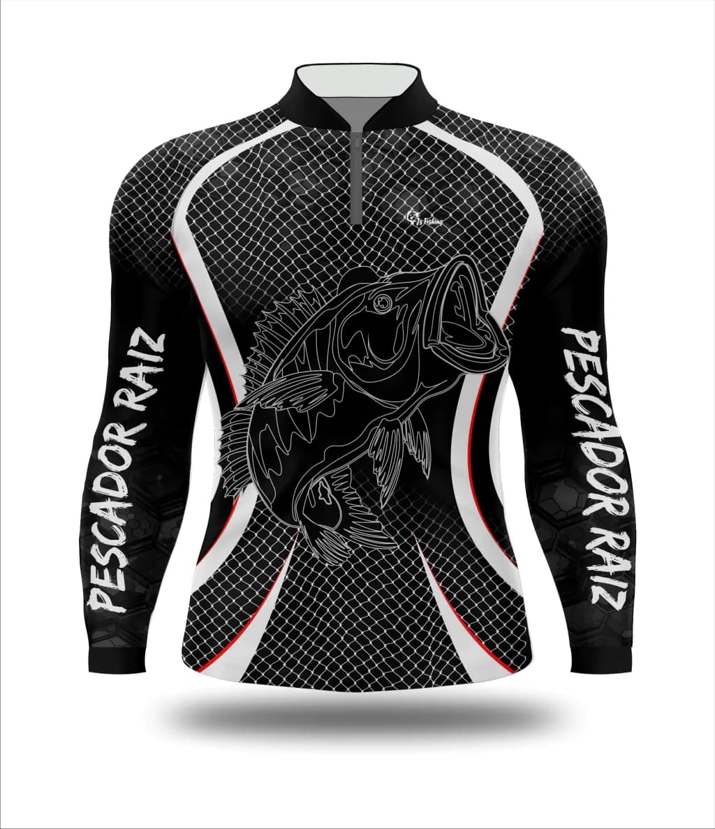 Camiseta de Pesca Proteção UV50+ - Ref 0108