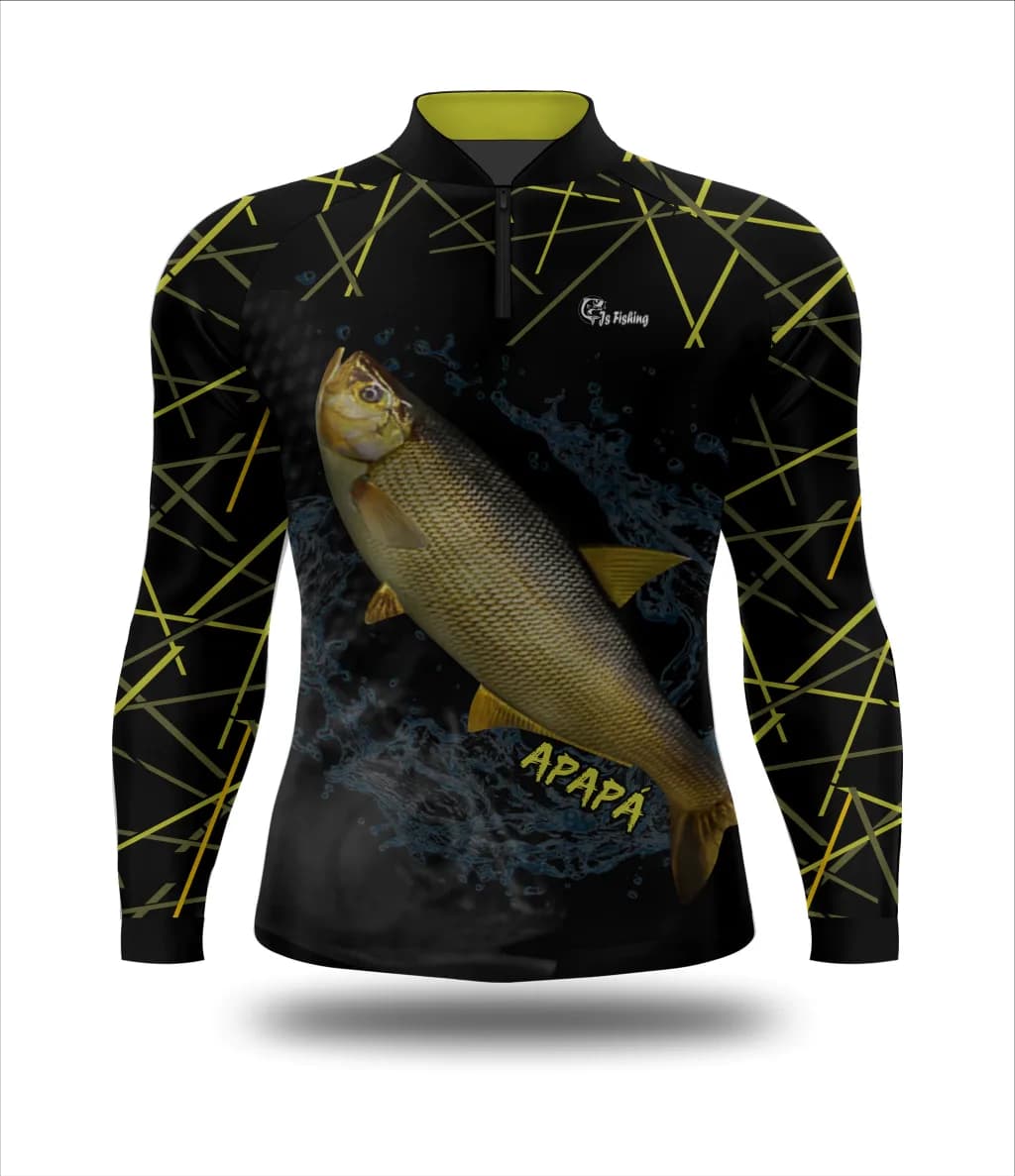 Camiseta de Pesca Proteção UV50+ - Ref 0123