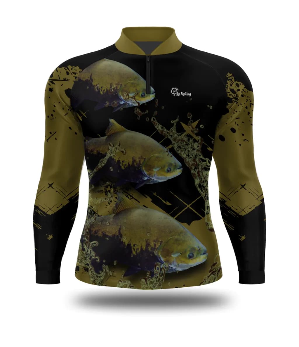 Camiseta de Pesca Proteção UV50+ - Ref 0127