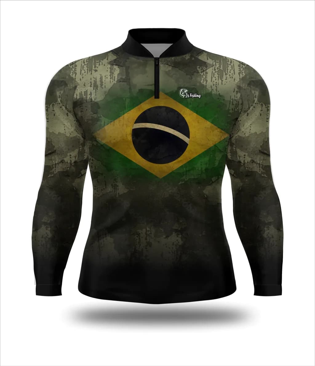 Camiseta de Pesca Proteção UV50+ - Ref 0128