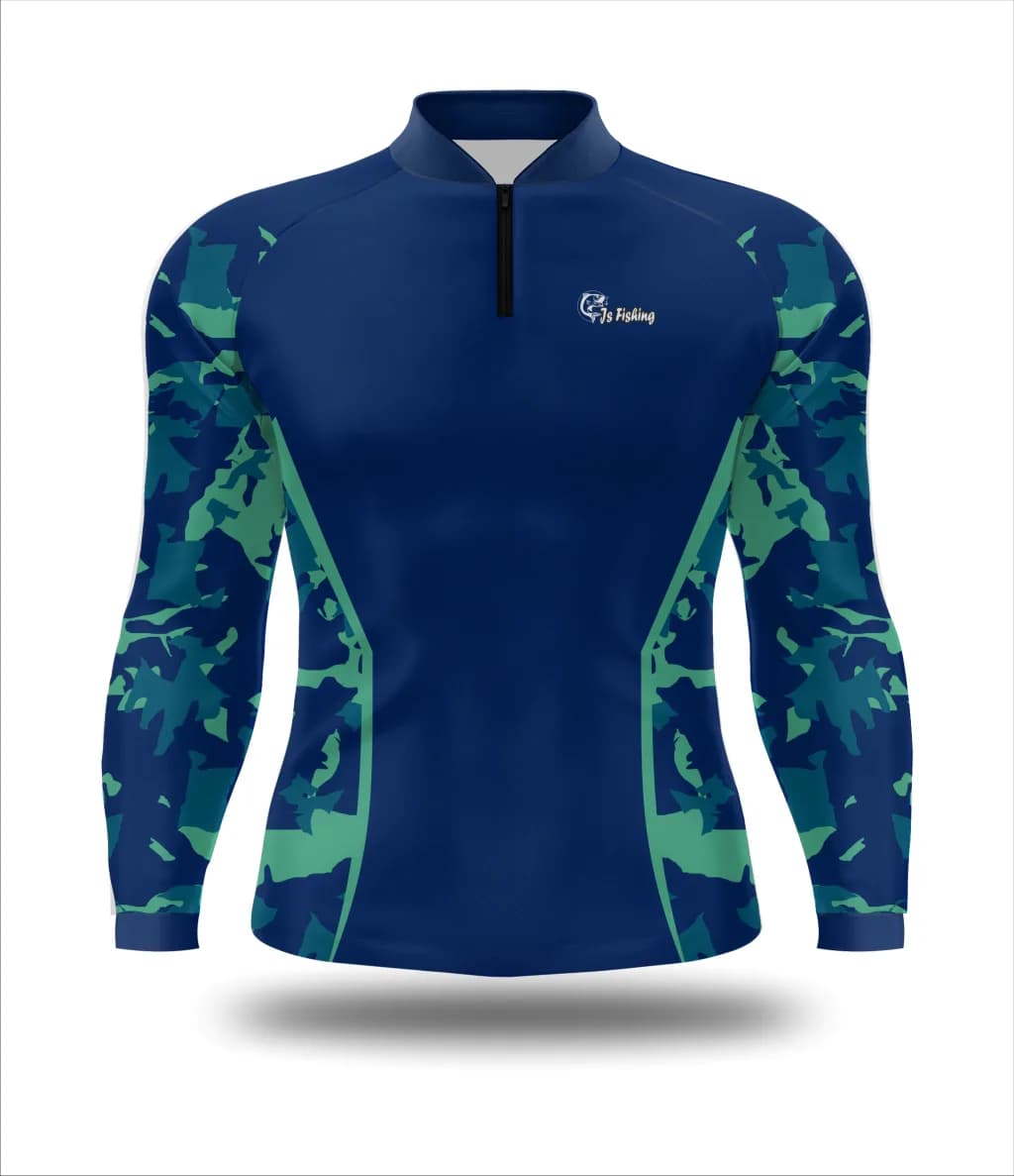 Camiseta de Pesca Proteção UV50+ - Ref 0134