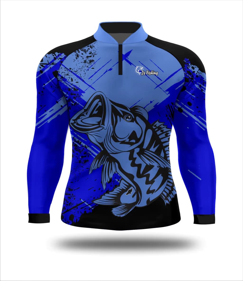 Camiseta de Pesca Proteção UV50+ - Ref 0144