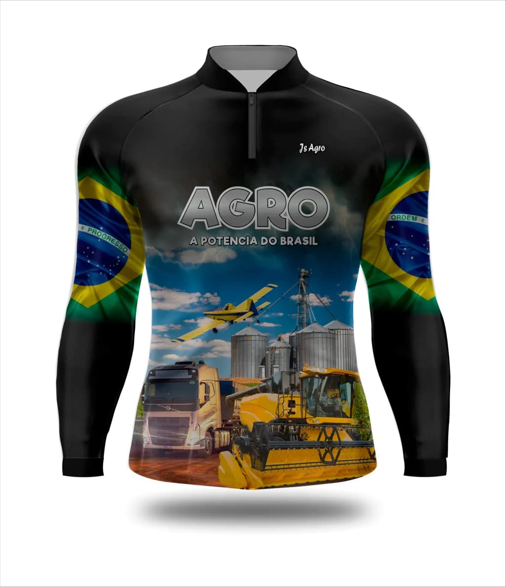 Camiseta UV agro - Ref 0127