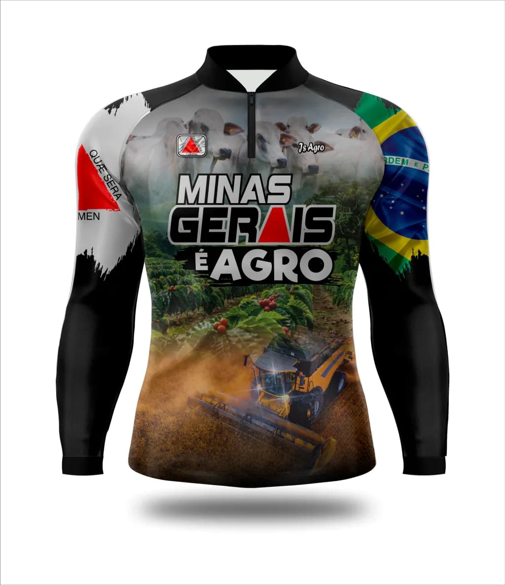Camiseta Minas é agro - Ref 0139