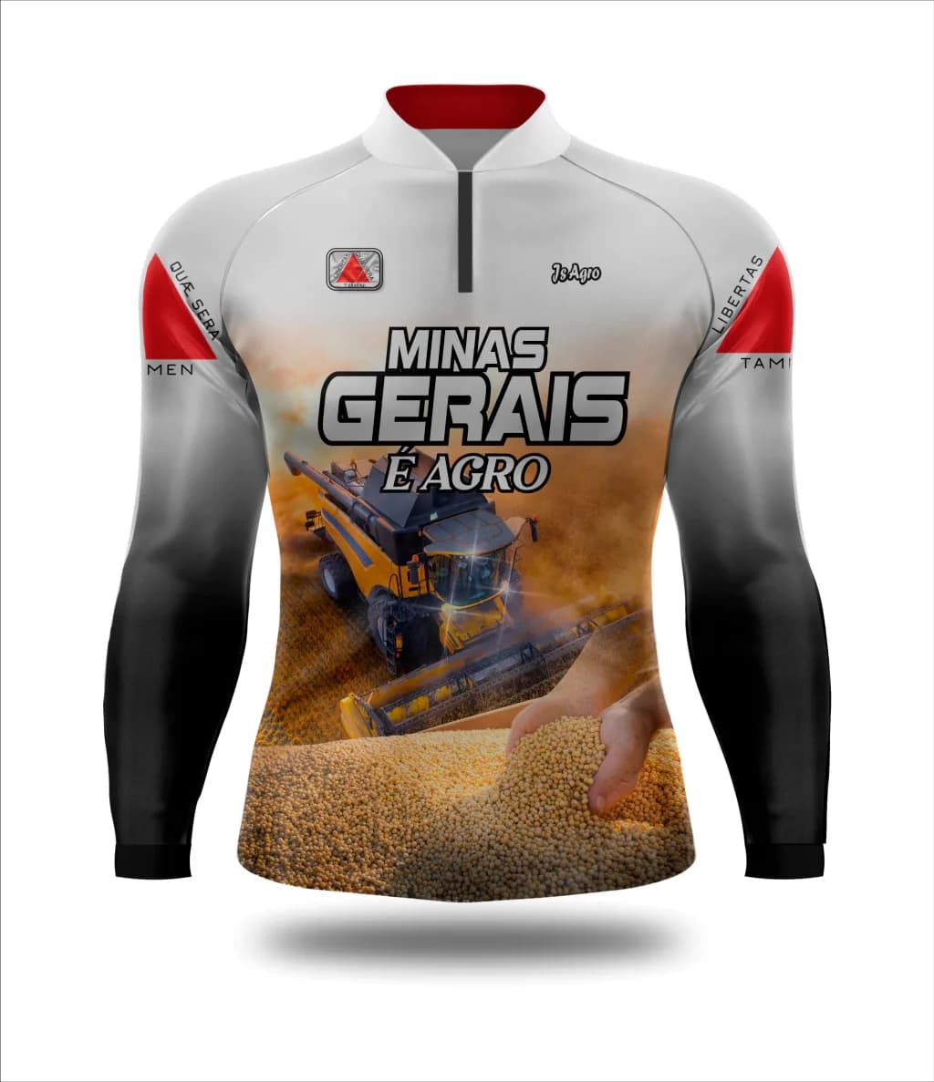 Camiseta Minas é agro - Ref 0140