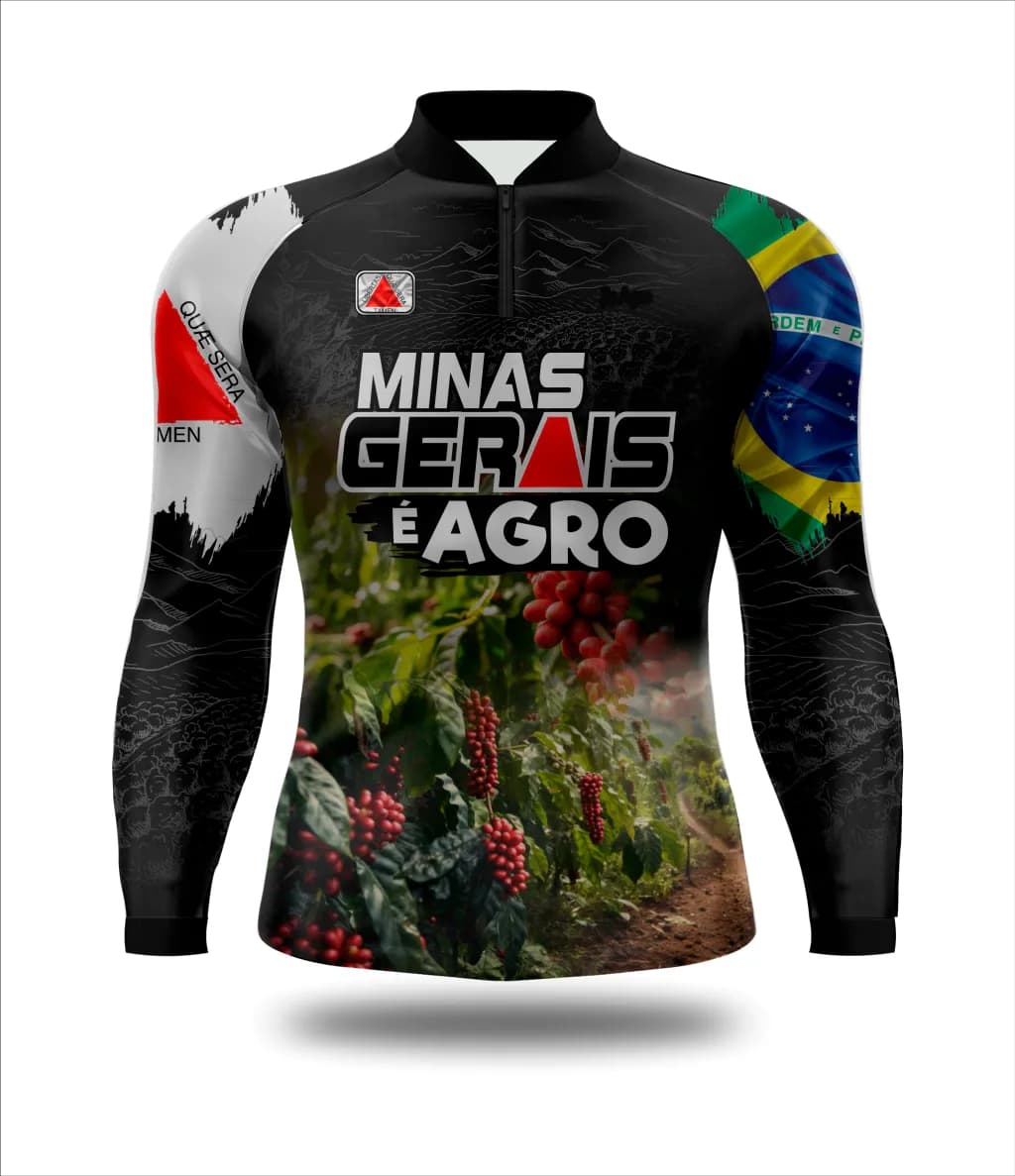 Camiseta Minas é agro - Ref 0142