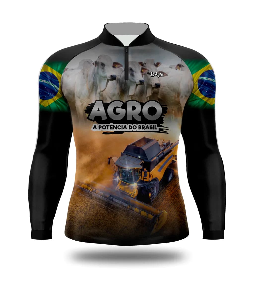 Camiseta Agro UV50+ - Ref 0185