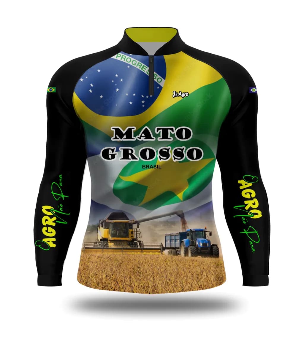 Camiseta Agro Mato Grosso - Ref 082