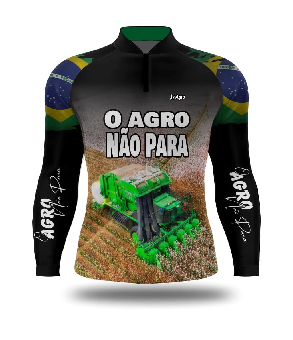 Camiseta Colheita Algodão - Ref 0104