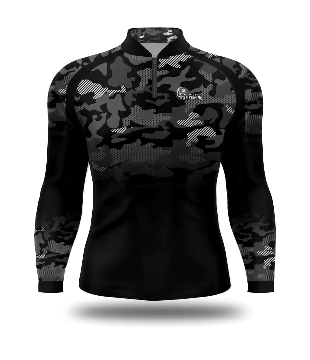 Camiseta de Pesca Proteção UV50+ - Ref 0111