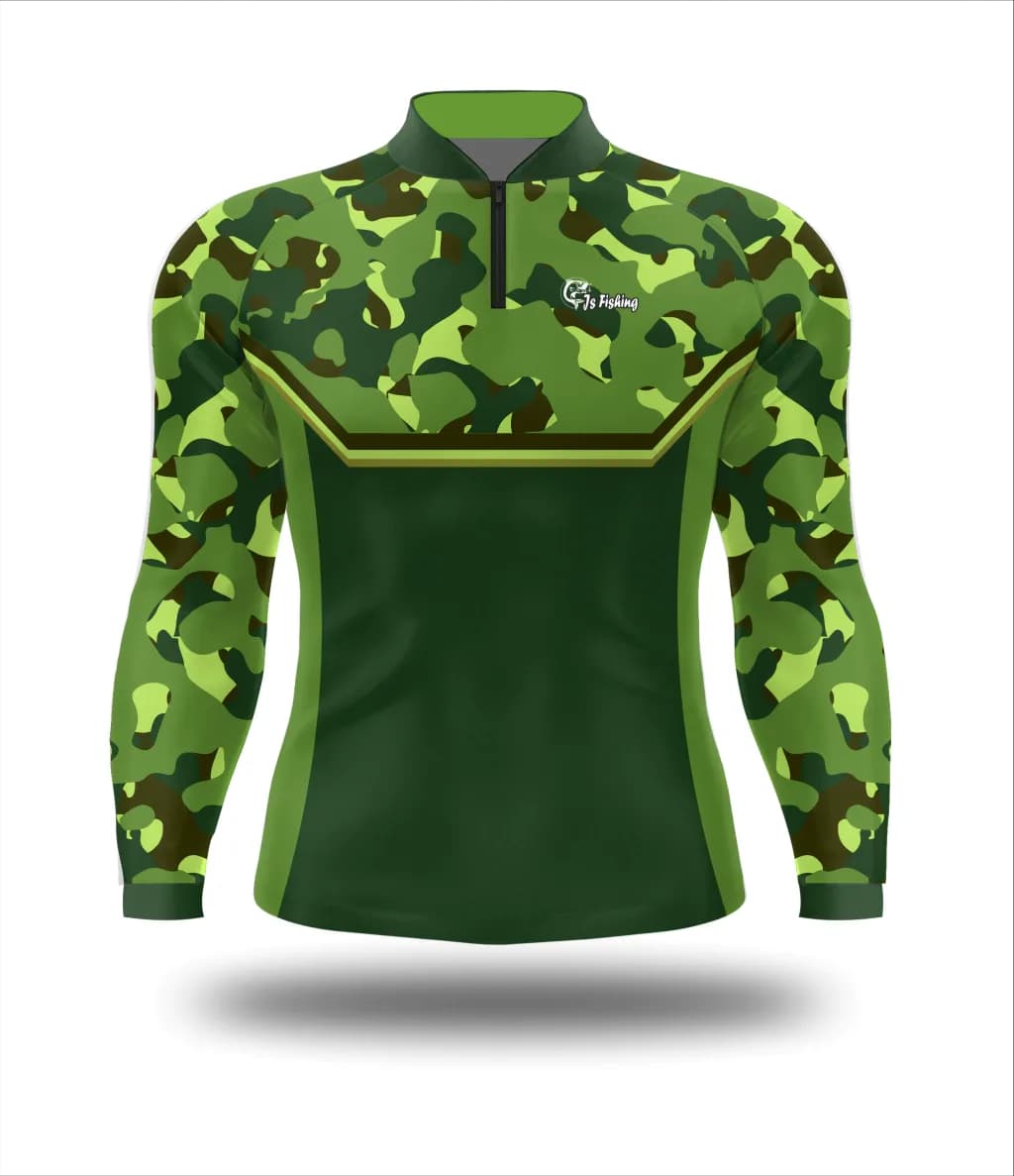 Camiseta de Pesca Proteção UV50+ - Ref 0131