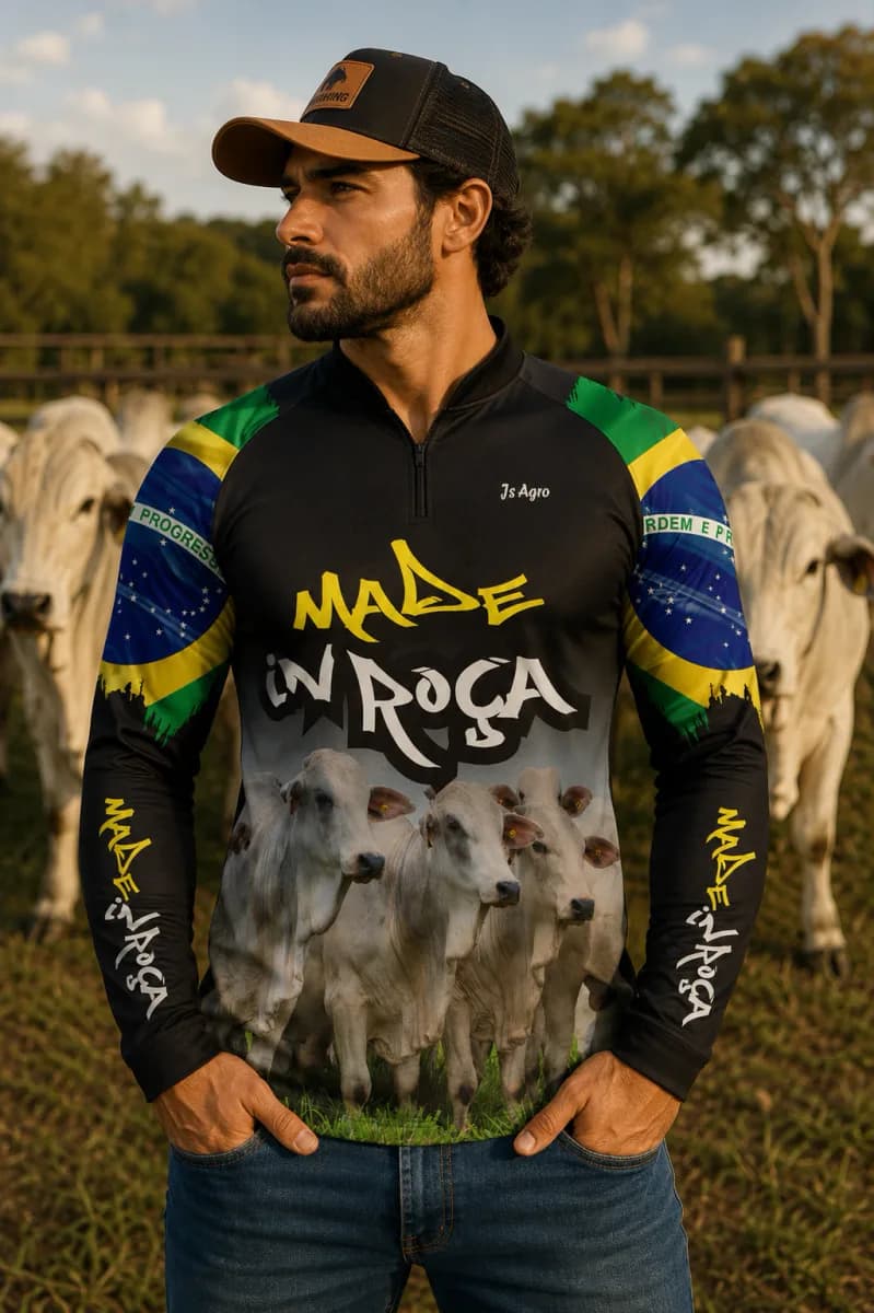 Camiseta Agro UV50+ - Ref 0166